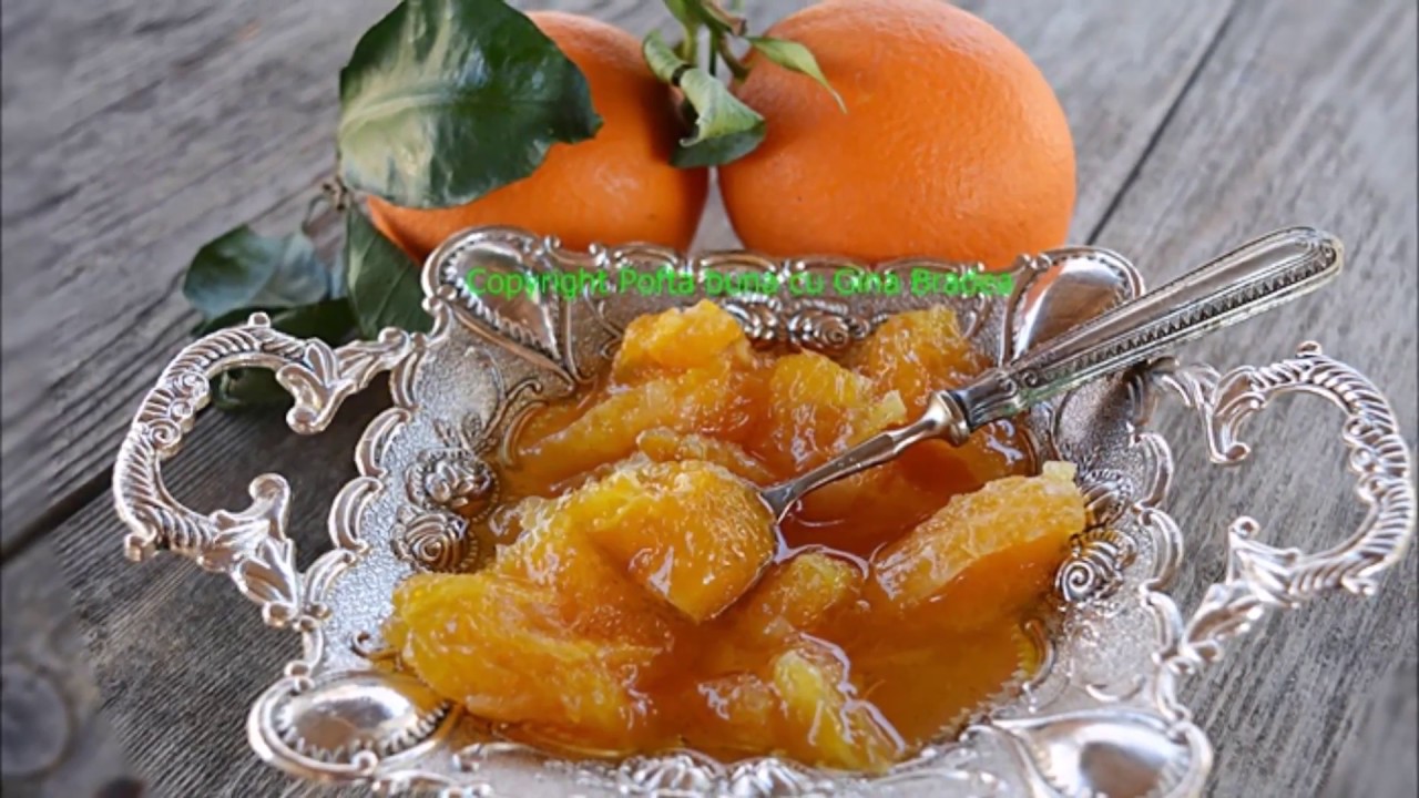 DULCEATA DE PORTOCALE (reteta italiana)