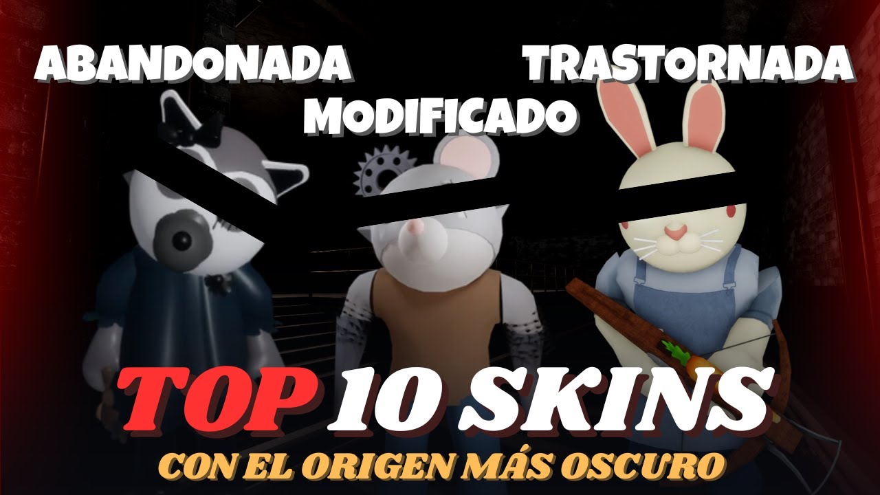 TOP 10 SKINS DE PIGGY CON EL ORIGEN MÁS OSCURO | VIBLOX