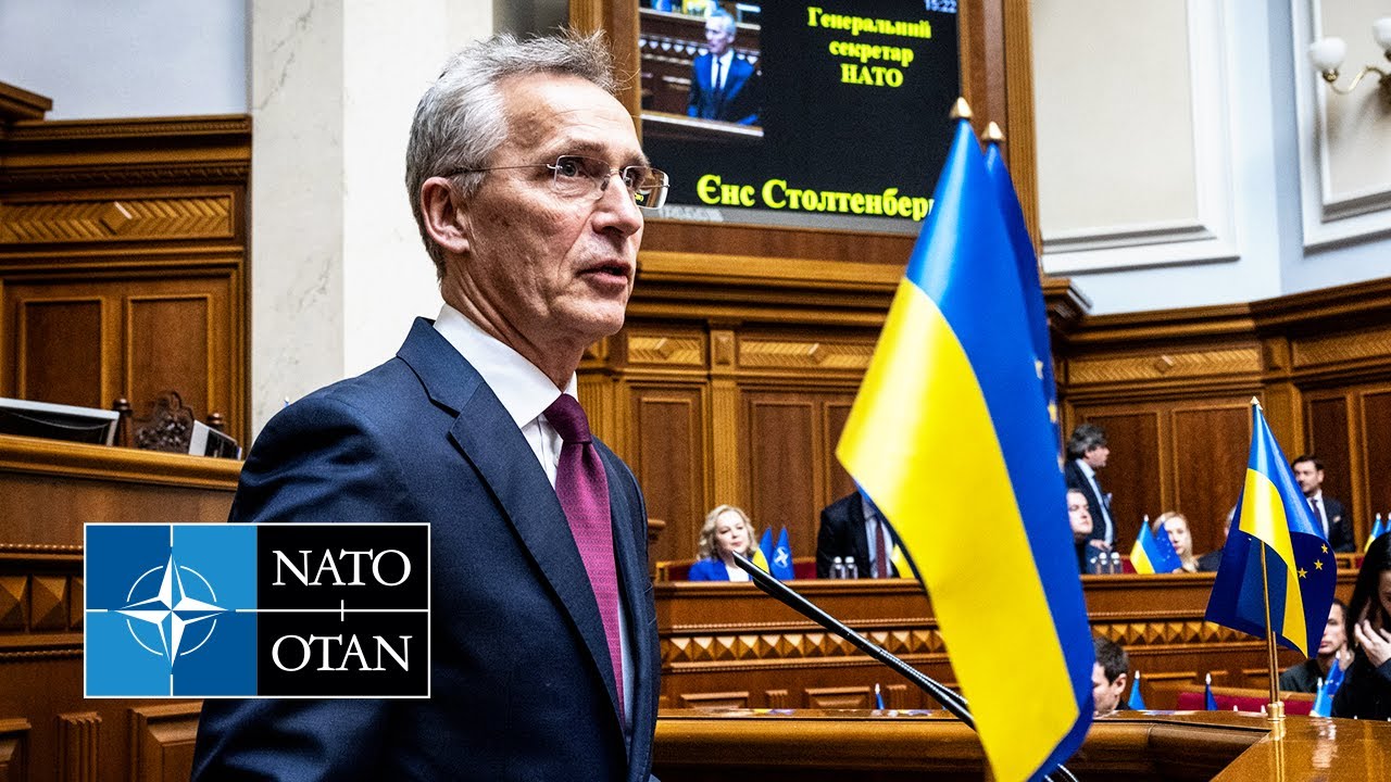 NATO Secretary General at the Verkhovna Rada in Ukraine 🇺🇦, 29 APR 2024