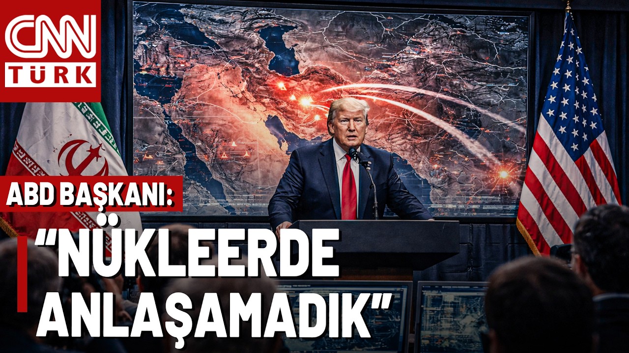 SON DAKİKA🚨ABD-İran 20 Saat G&ouml;r&uuml;şt&uuml;! Trump: 
