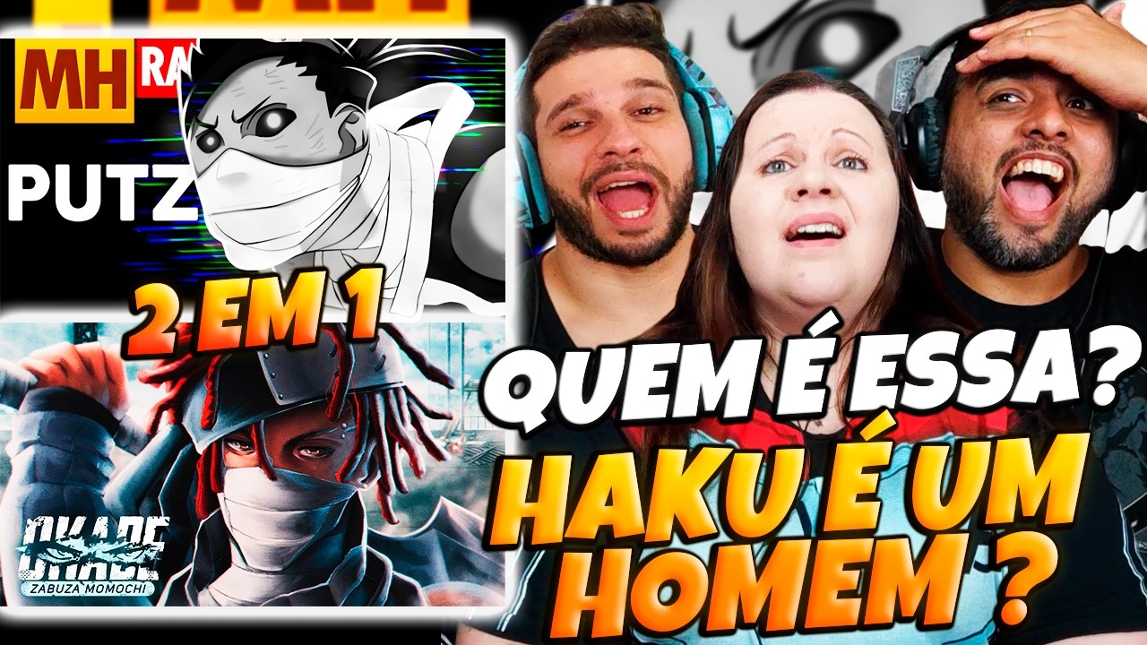 [MINHA ESPOSA NÃO ENTENDEU] 2 EM 1 ZABUZA | MHRAP PUTZ ANIMES 😮 VIBE ZABUZA 2 + OKABE | FAMILY REACT
