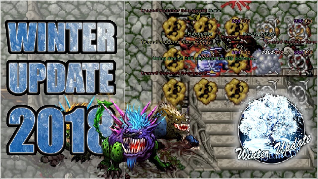 Winter Update 2018 w pigułce | Tibia