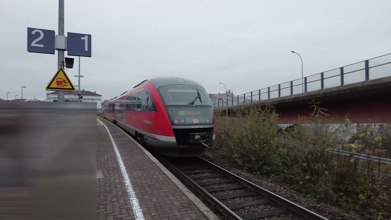 Zugverkehr Pirmasens Hbf