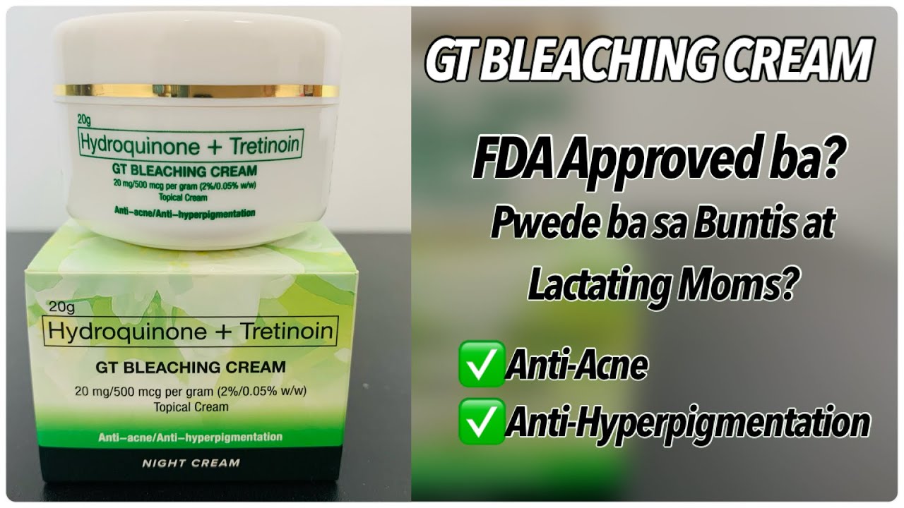 GT BLEACHING CREAM - Anti-Hyperpigmentation