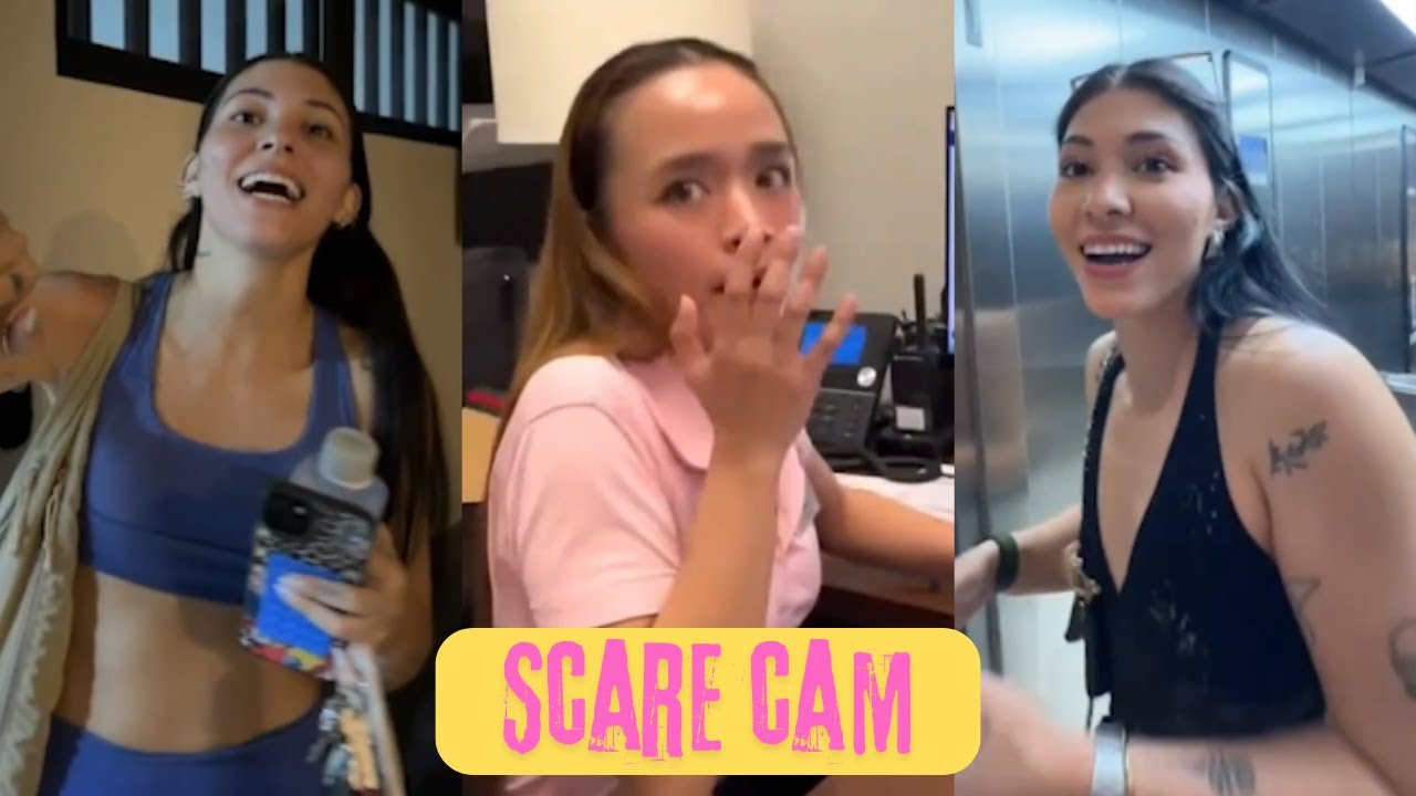 Scare Cam Pranks 🤣🤣 l Funny Videos TikTok Compilation | Funny Compilation | Jump scare | Funny Fail