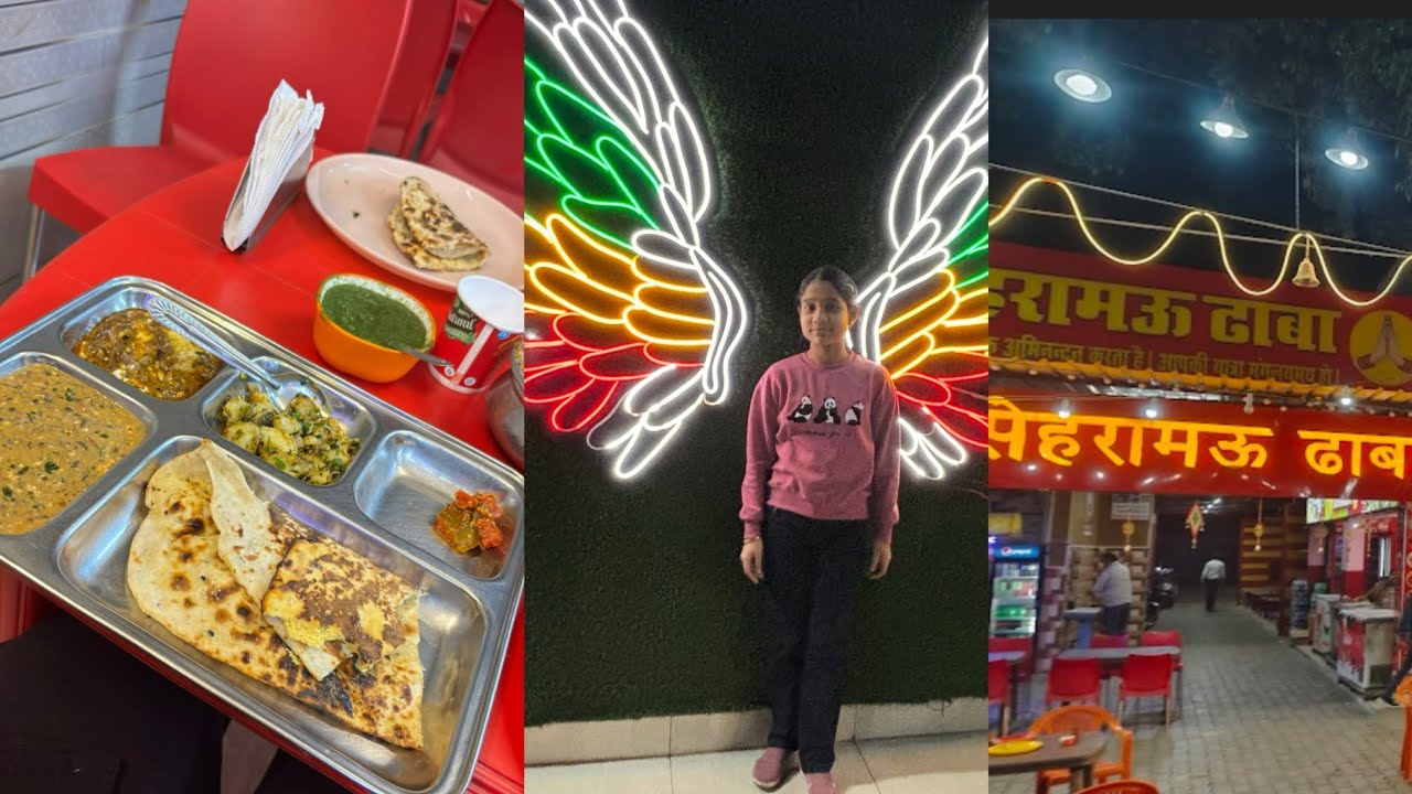 Sehramau Dhaba pai gye Dinner krne 🍛 | #glamwithdivi 