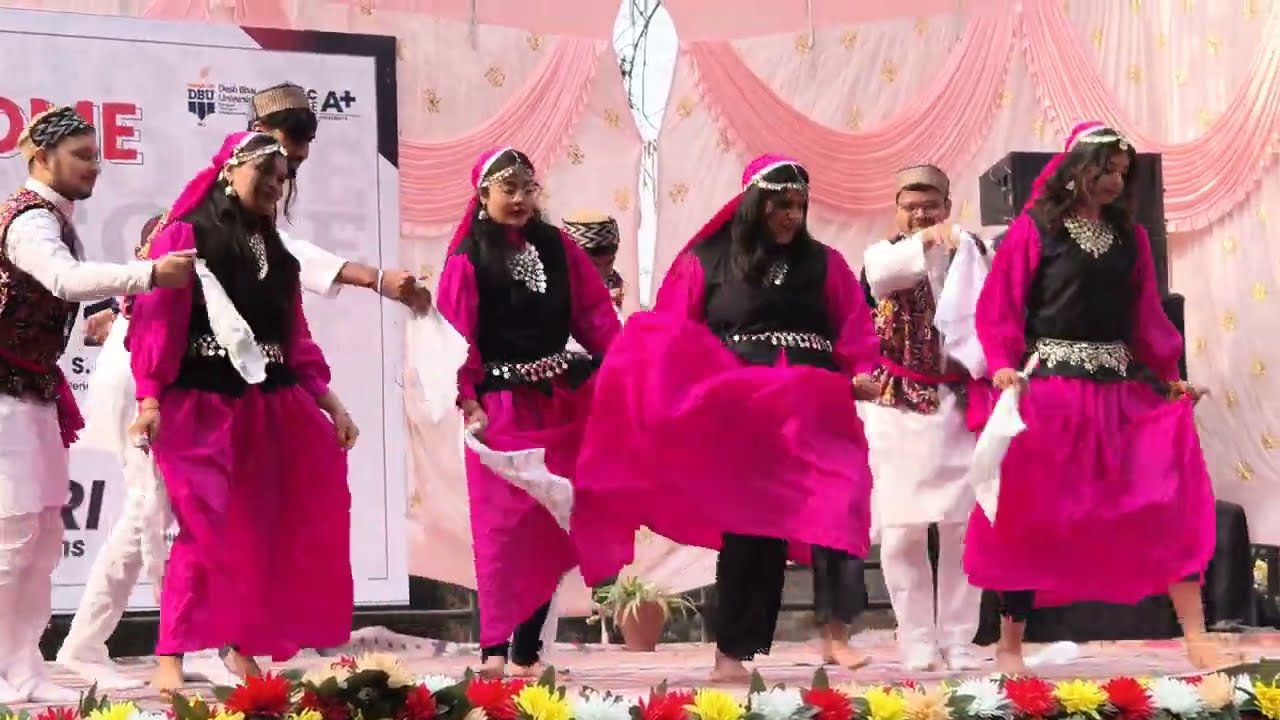 Fresher Party Nursing College||Desh Bhagat University||Lohri Function at Desh Bhagat University!!