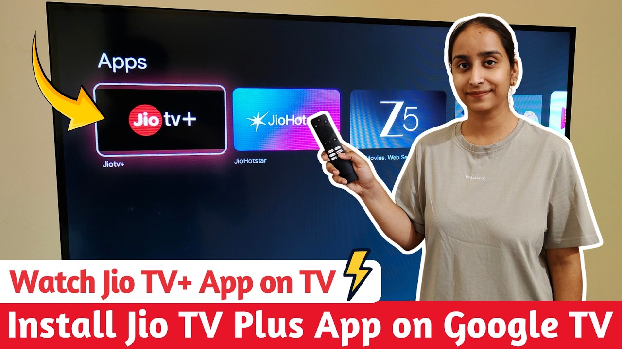 How to Install Jio TV Plus on Google TV (Easy Guide) ✅ - Jio TV Plus App