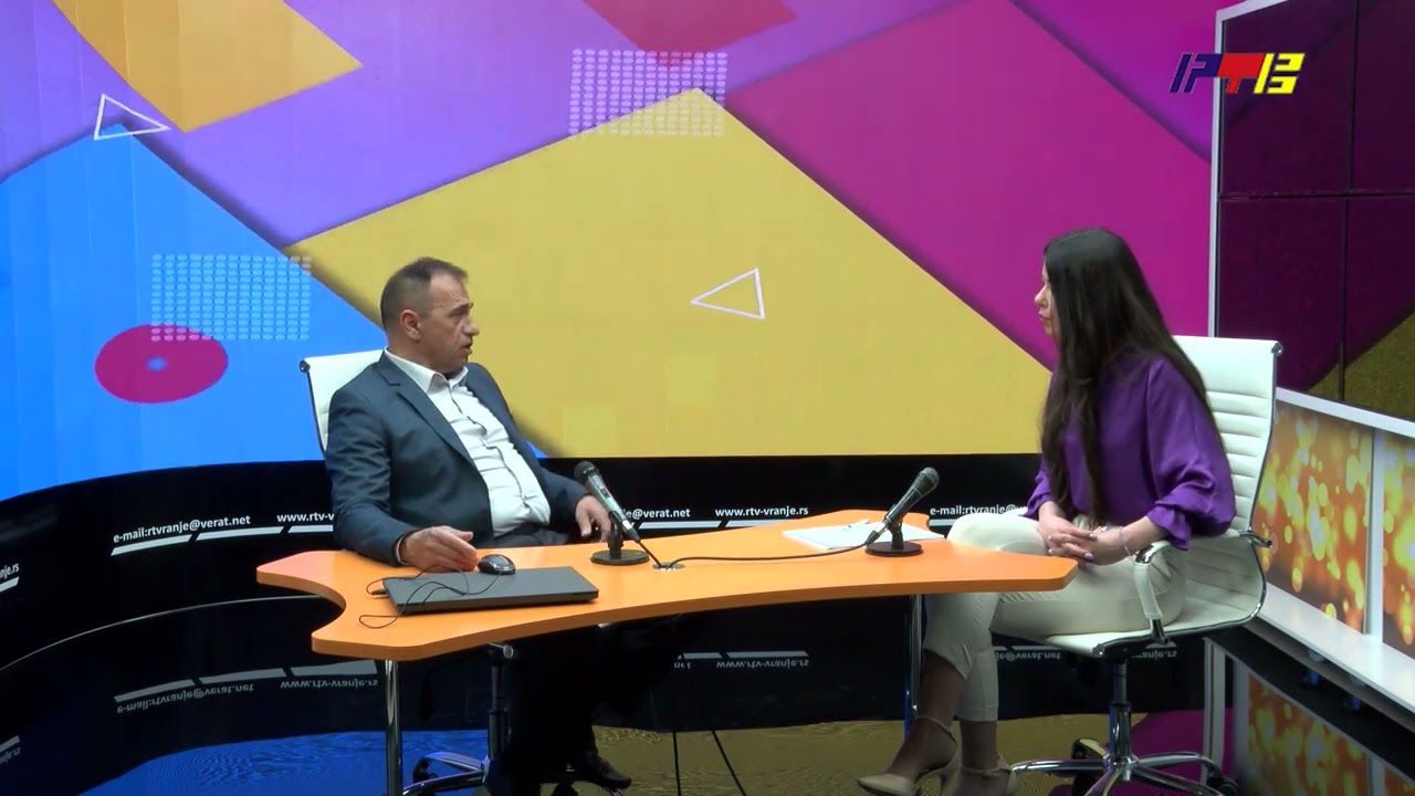 Jutarnji program Dr Ljubisa Stojilkovic nacelnk PTO/ RTV Vranje / 20 4 2023