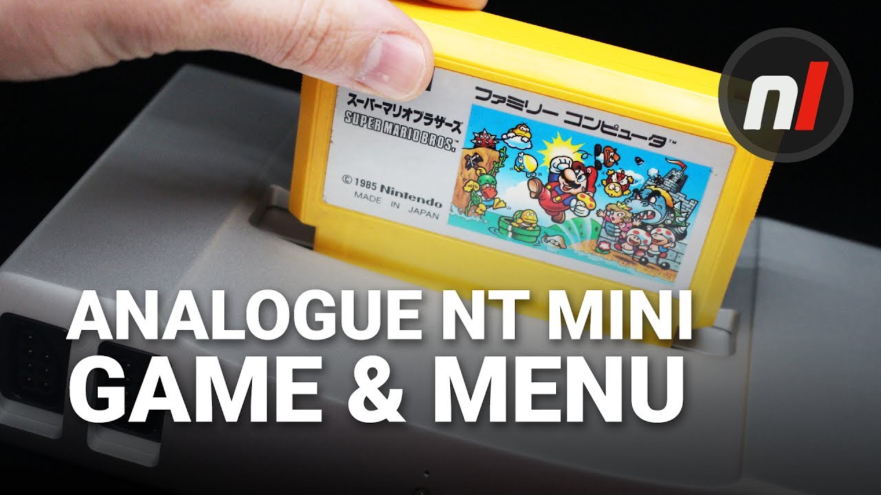 Analogue NT Mini - Jailbreak Menu and Game Test