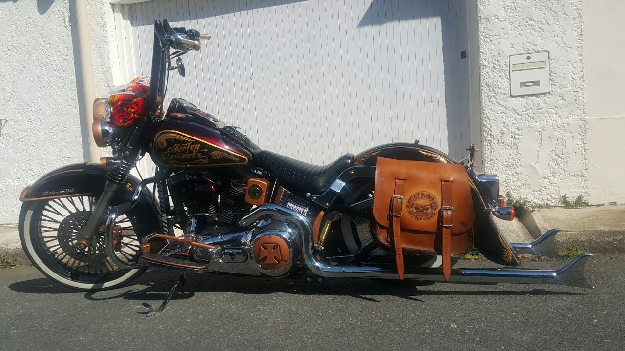 '97 Harley Heritage Classic Gangster Vicla Style Walkaround
