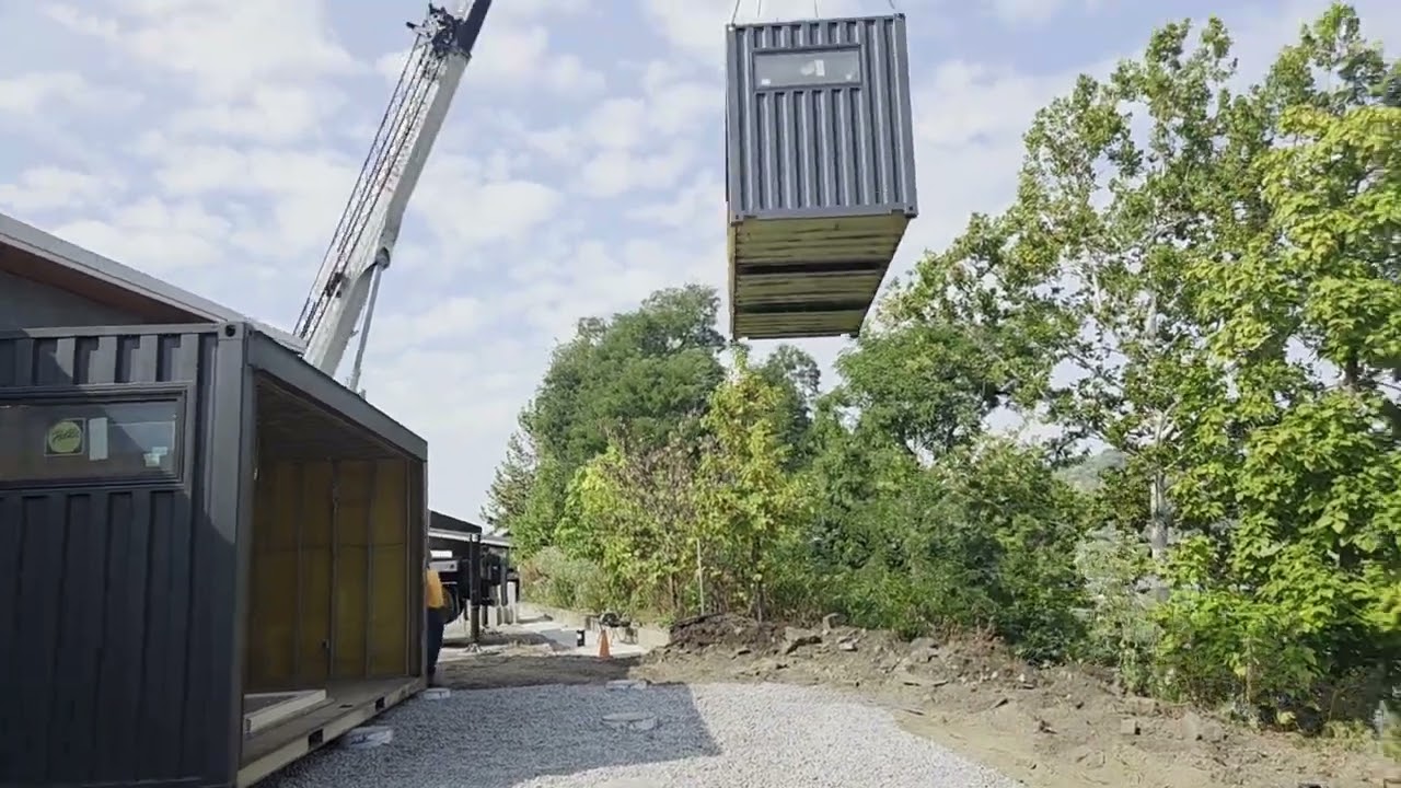 Shipping Container Project for Tree Pittsburgh | Mann’s Cans Custom Build