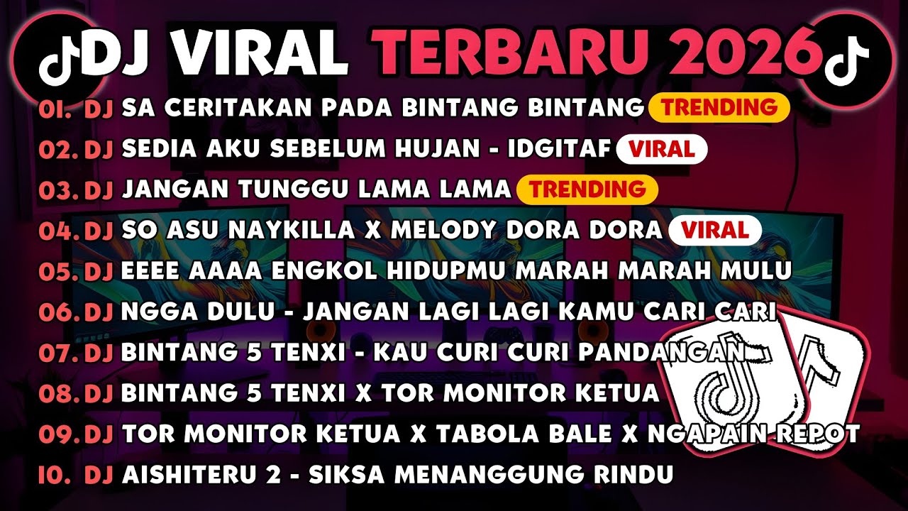 DJ TIKTOK TERBARU 2026🎵DJ SA CERITAKAN PADA BINTANG BINTANG🎵DJ SEDIA AKU SEBELUM HUJAN - IDGITAF
