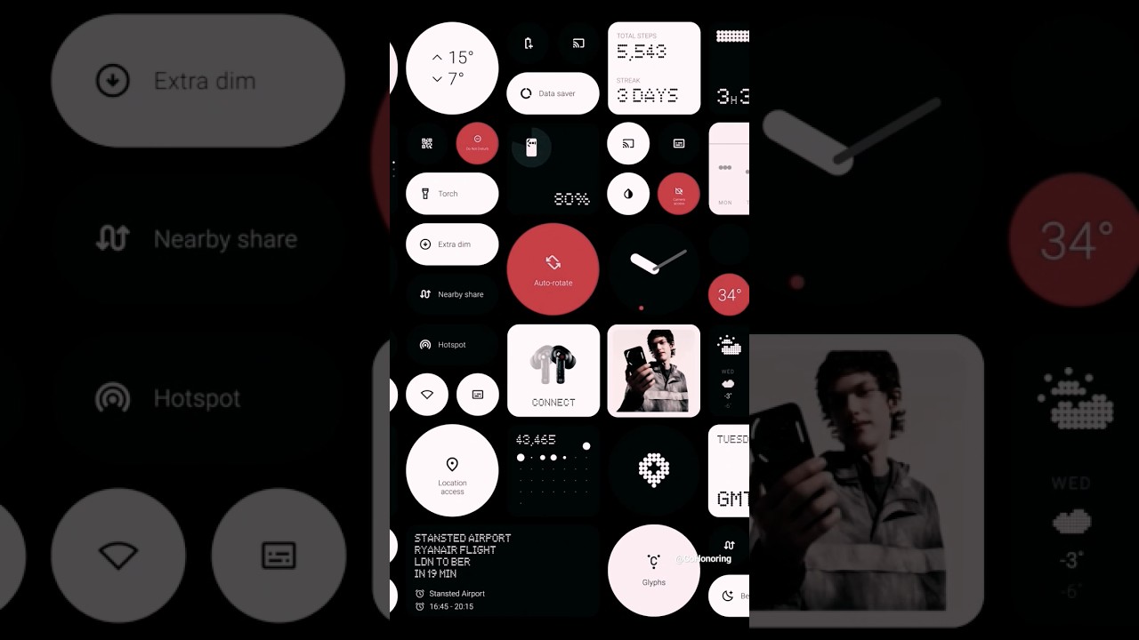 Power of Nothing 2A Smartphone 💥 #GoHonoring #nothing #nothingphone2a #shorts #reels #mobile #phone