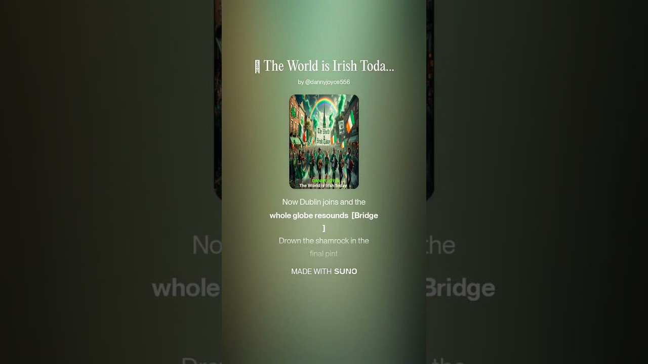 🍀 The World is Irish Today