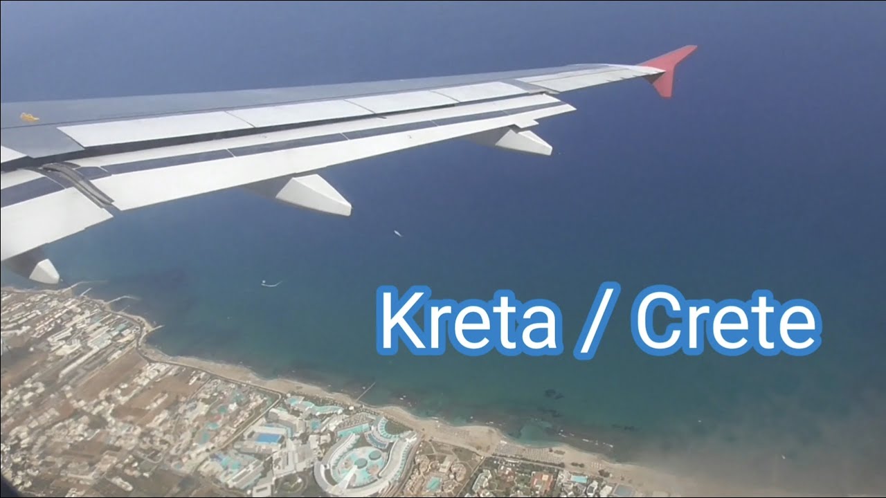 Landung nach medizinischem Notfall auf Kreta/Crete - Sundair Airbus A320 Heraklion, Dank des Piloten