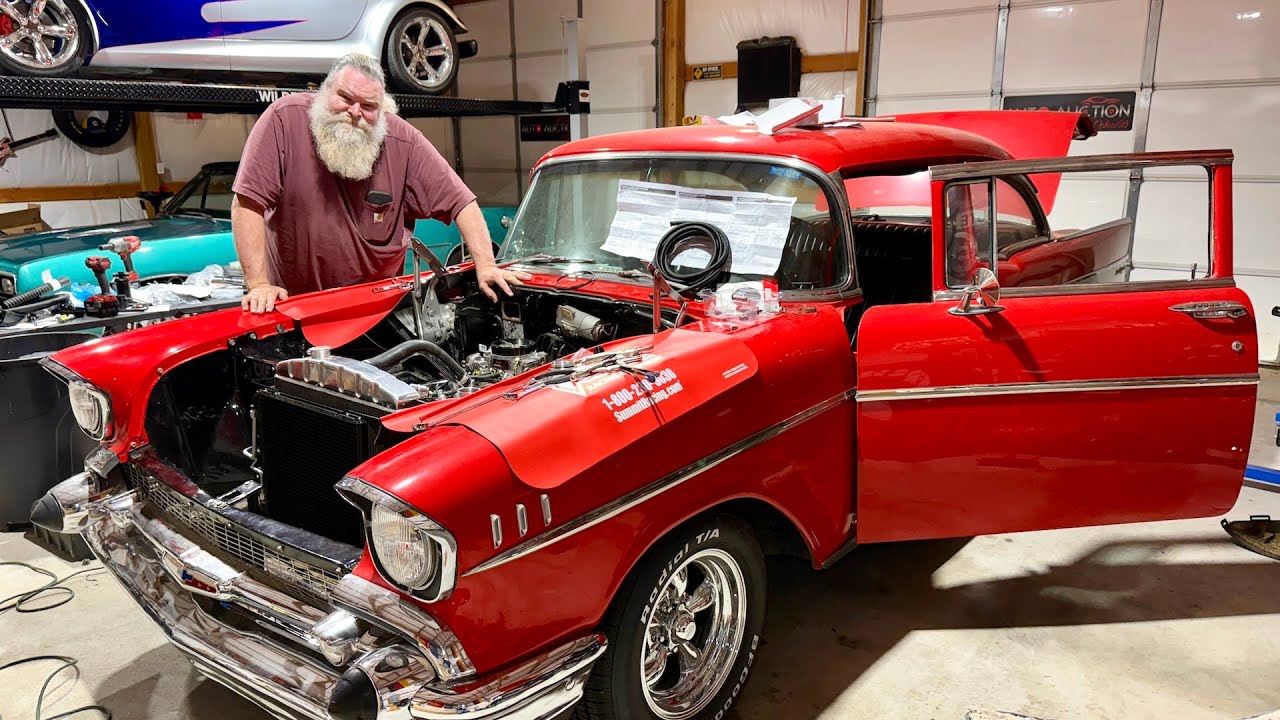 If we Don't Hurry the 57 Chevy Won't Make Hot Rod Power Tour