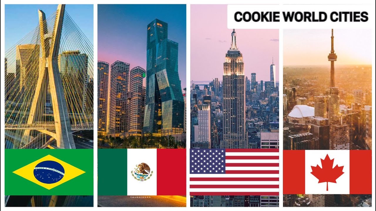 20 CIUDADES MAS POBLADAS DE AMÉRICA (ft. God Comrade)