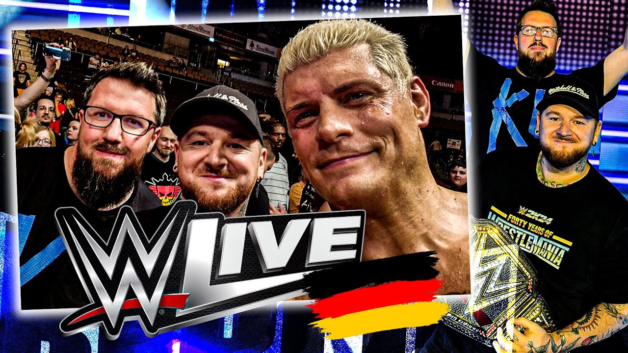 LOHNT sich 1. REIHE bei WWE DEUTSCHLAND immer noch  ? WWE Oberhausen 2024 VLOG 😱 + MEET and GREET