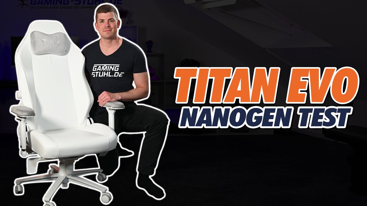 Secretlab TITAN Evo Nanogen review: Finally soft? What you get for &euro;250 more - all the differences!