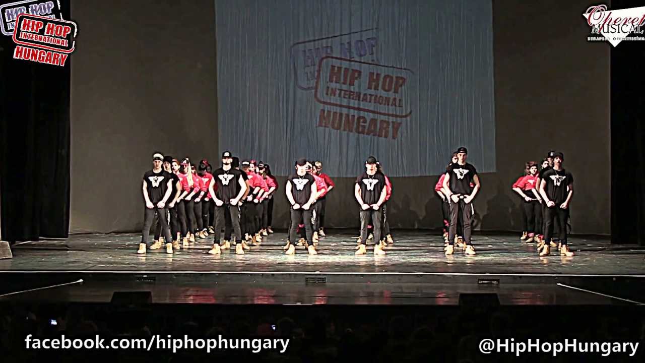 Hip Hop International Hungary 2013 - Megacrew category - winner crew - Dirty Desire