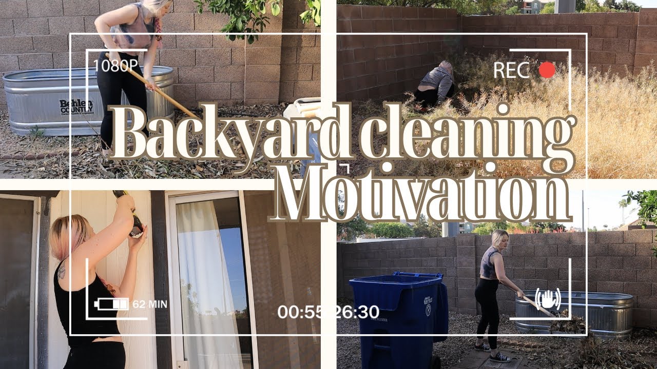 Backyard Cleaning Motivation: Lets Tackle Weeding And Leaf Removal Together
