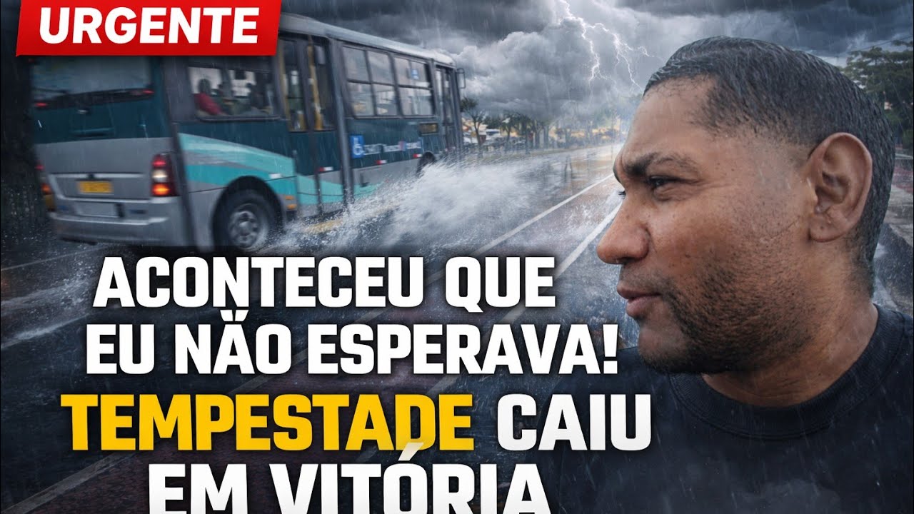 Tempestade cai em Vitória