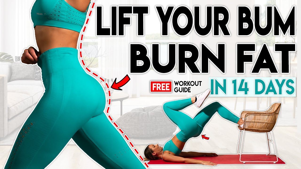 LIFT YOUR BUM and LOSE FAT in 14 Days | Free Home Workout Guide