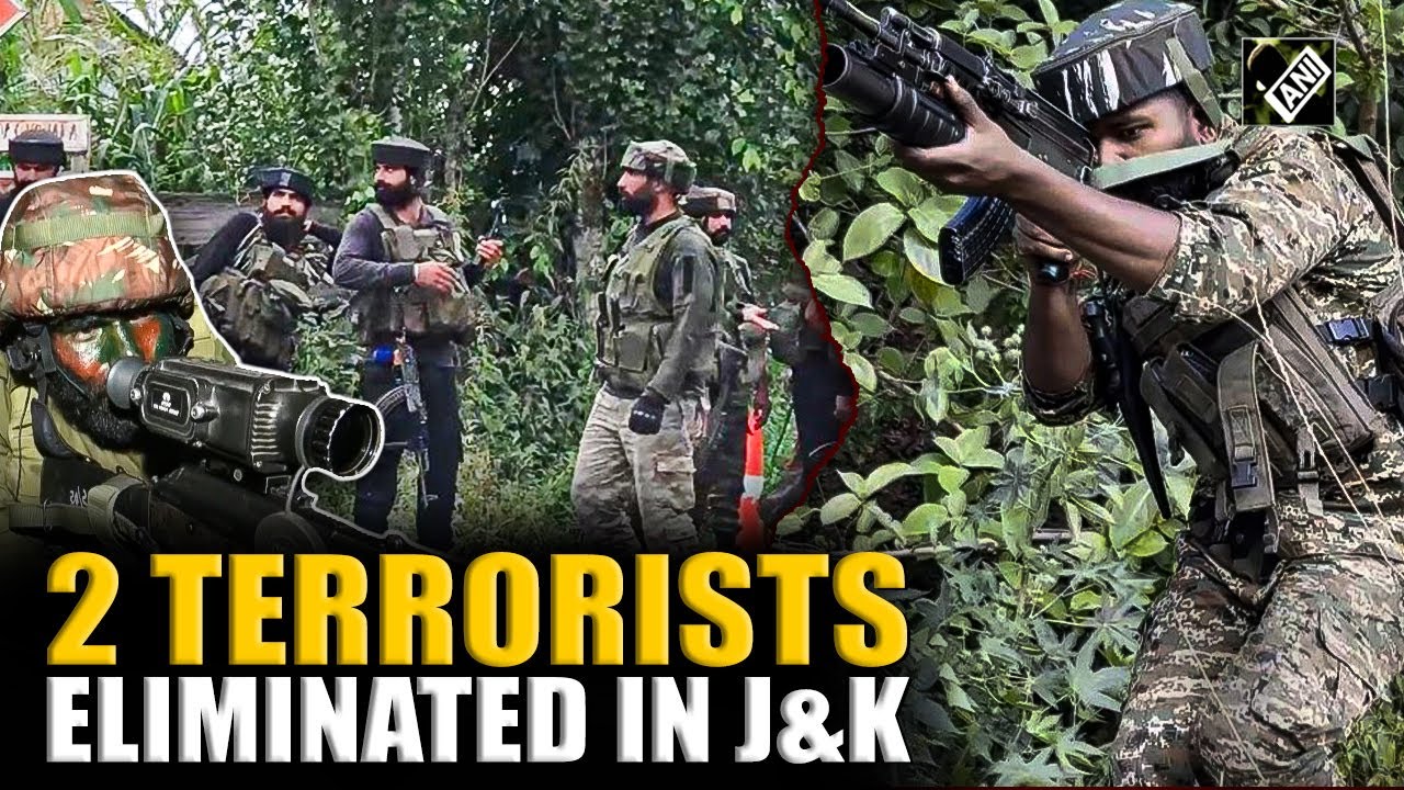 Bandipora: Infiltration bid thwarted in J&K, 2 terrorists eliminated in joint ops by Security forces