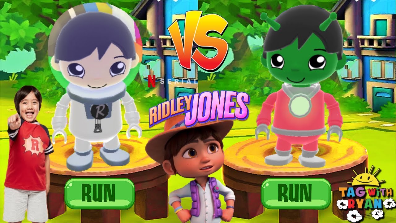 Tag with Ryan - Galactic Ryan vs Green Ry-Glorb Ryan - New Character UPDATE All Characters Unlocked