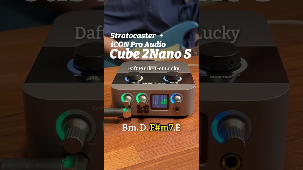 【How Does It Sound? 】iCON Pro Audio Cube 2Nano S + Fender Stratocaster