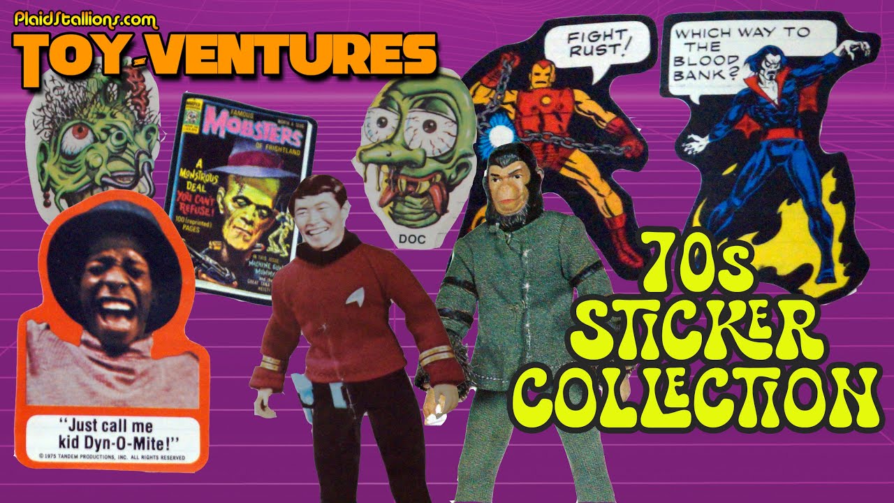 Toy-Ventures: 70s Sticker Collection