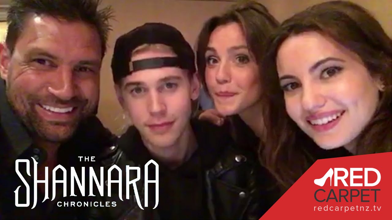 Shannara Chronicles Premiere Exclusive! Manu Bennett, Austin Butler, Poppy Drayton & Ivana Baquero