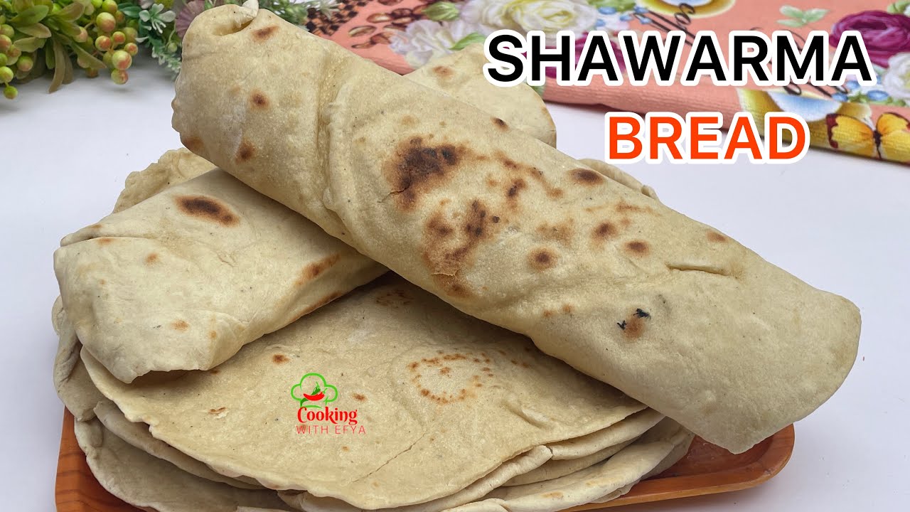 HOW TO MAKE SHAWARMA BREAD AT HOME | SHAWARMA WRAP | PITA BREAD | SOFT SHAWARMA BREAD FROM SCRATCH