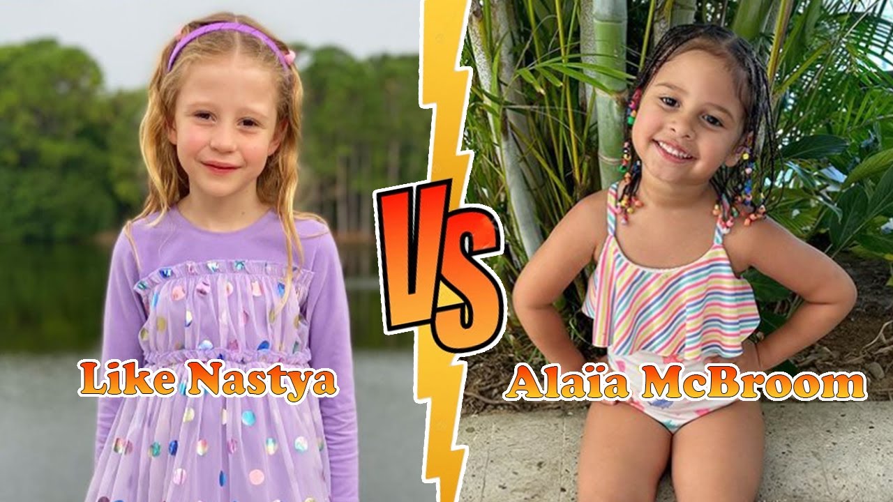 Like Nastya VS Alaïa McBroom (The ACE Family) Transformation 👑 New Stars From Baby To 2024
