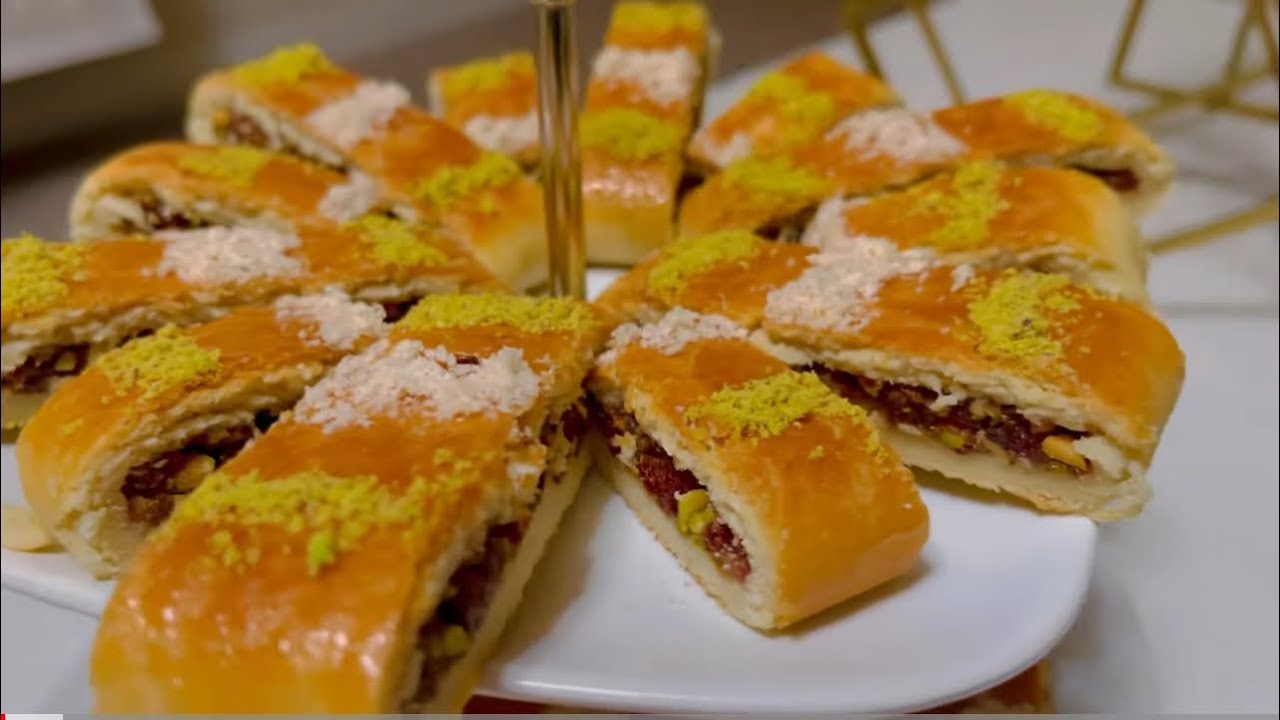 طرز تهیه بهترین کلوچه خرمایی 😍👌How to make perfect Date cookies