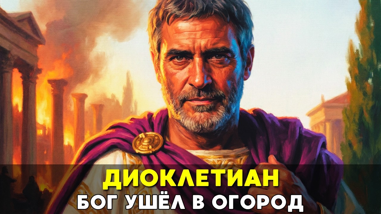 БОГ, КОТОРЫЙ УШЕЛ САЖАТЬ КАПУСТУ: Как Диоклетиан перестроил Римскую империю и отказался от власти📜