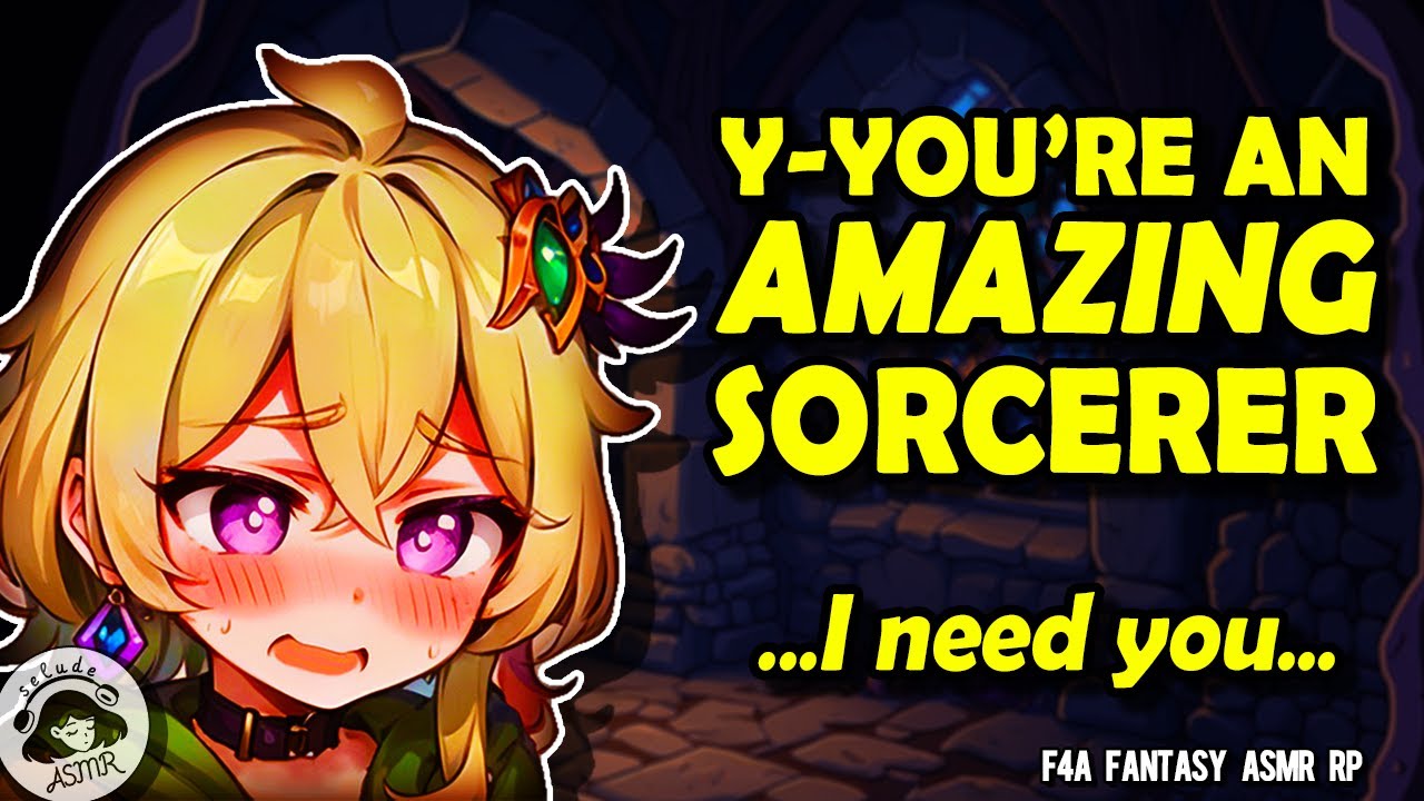 Shy Girl Who Admires You Begs You to Fix a Curse! 💫[Fantasy ASMR RP] [F4A] [Sweet] [Magic Listener]🎃