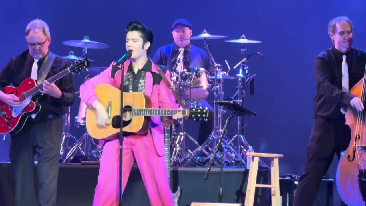 MOSES SNOW as Elvis Presley “That’s Alright Mama” performs at the Paramount Theater!