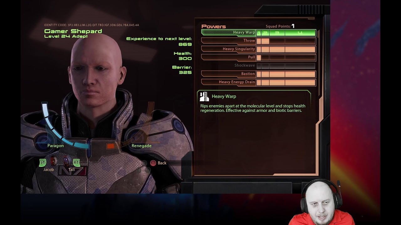 ME:LE: It's Time for the Character Missions before I get a New Weapon Unlocked.