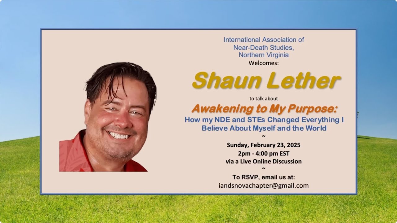 Hawaiian IANDS' Shaun Lether: Awakening to My Purpose