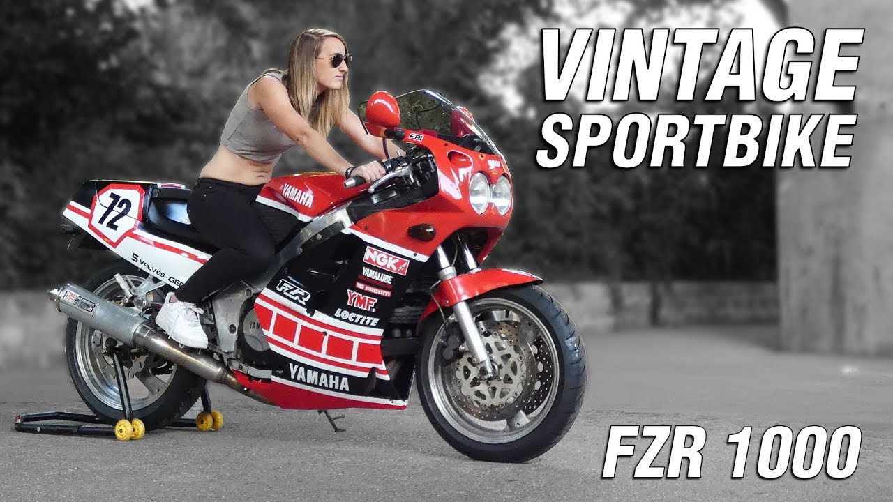 Vintage Sportbike Timelapse Restoration - Yamaha FZR 1000