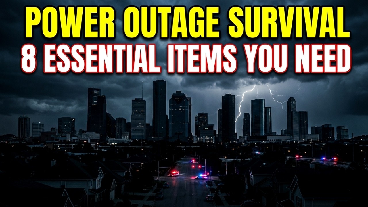 8 Essential Items You Need to Survive Any Power Outage