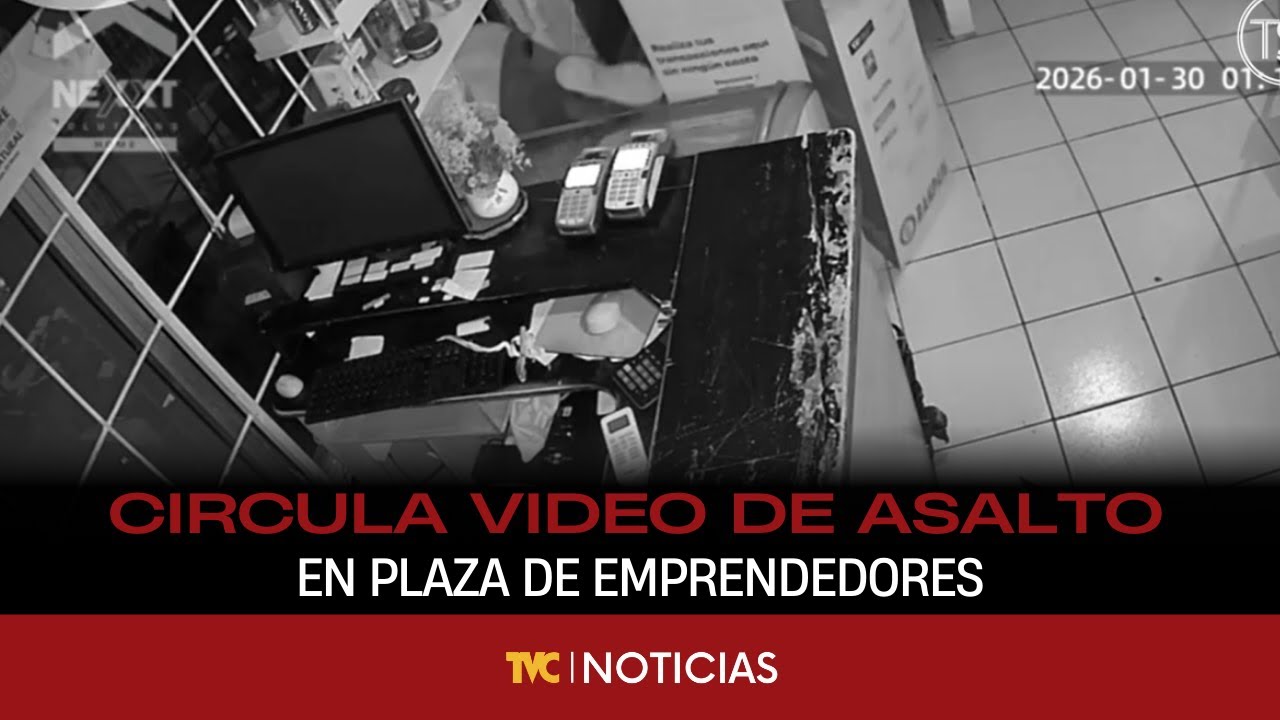 Circula video de asalto en plaza de emprendedores en Avenida Circunvalación