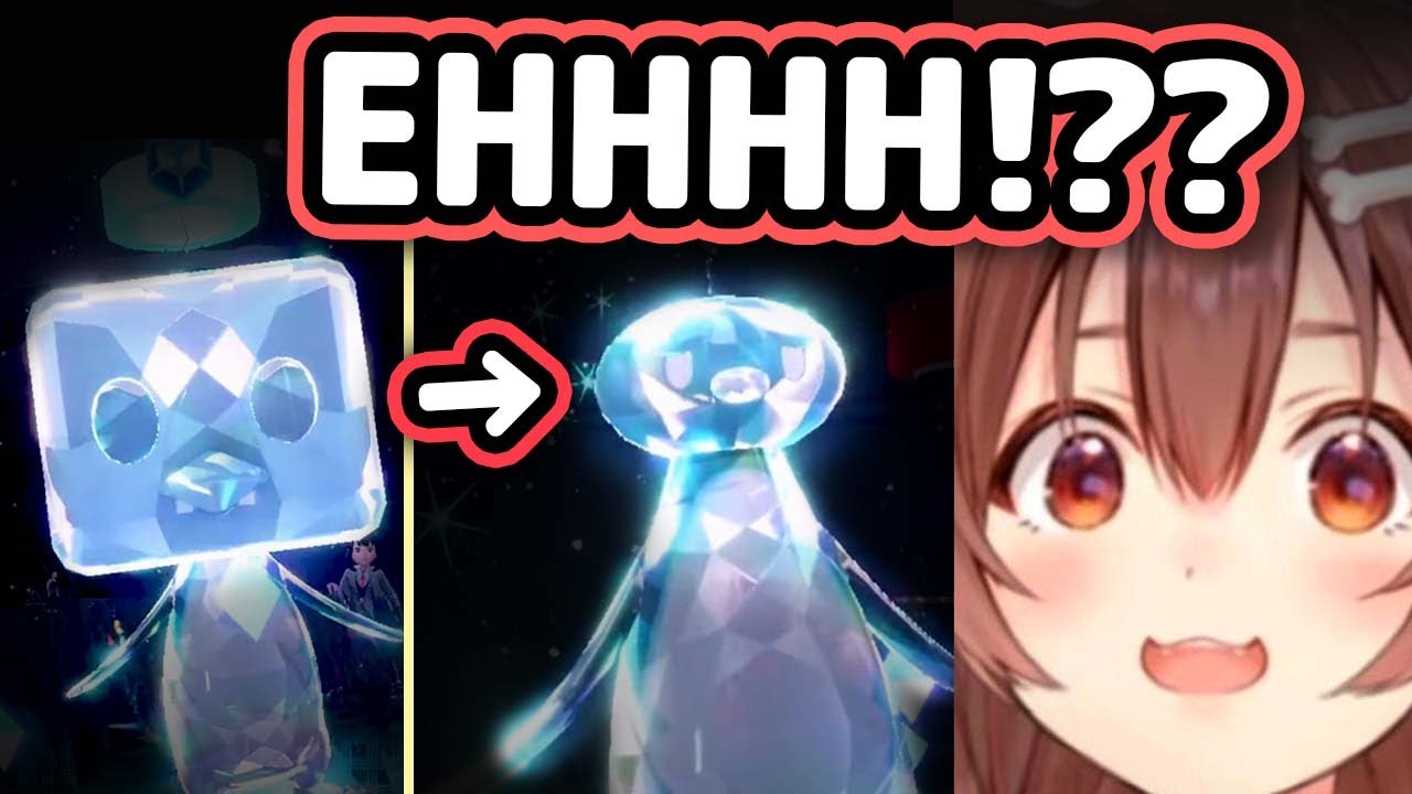 Korone's Reaction To This Pokemon's Transformation Is Hilarious【Hololive】