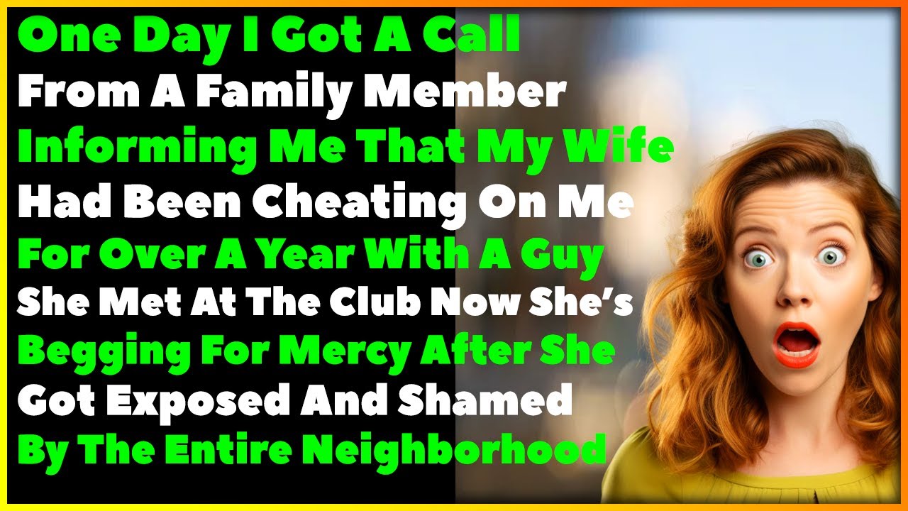 Found Out Wife Had Been Cheating On Me With Guy She Met At Club So I Exposed Her To The Neighborhood