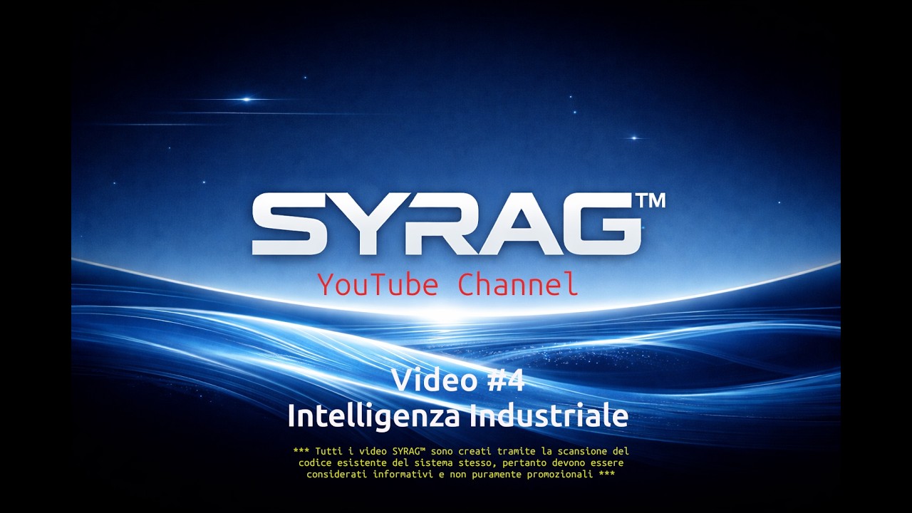 Video #4  Intelligenza Industriale (Italiano)