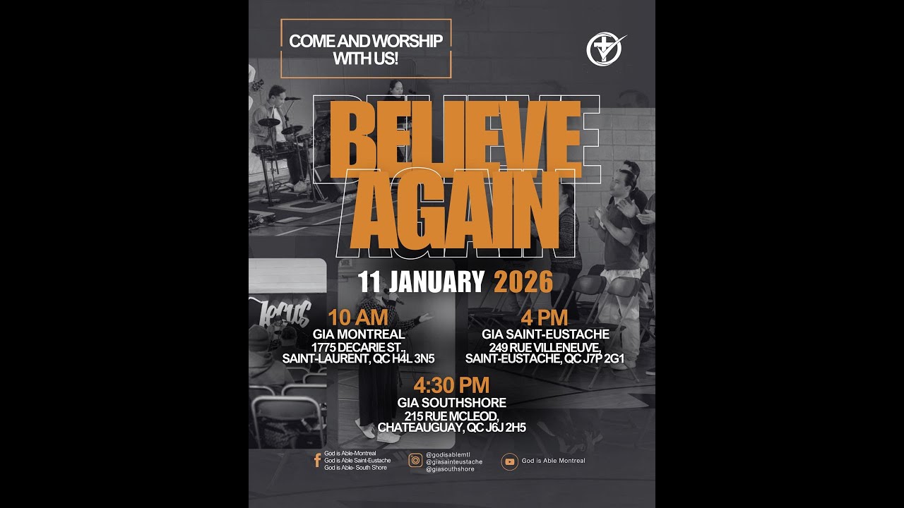 Believe Again | Sis. Grace Tejero | January 11, 2026