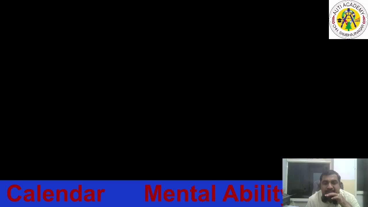 Mental Ability Test - Calendar