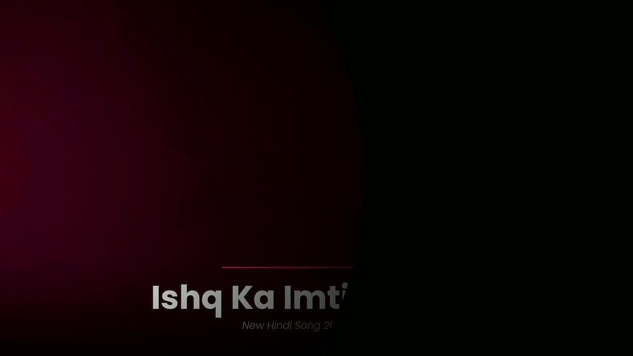 Ishq Ka Imtihaan - Heart-touching Hindi Song | New Hindi Song 2025
